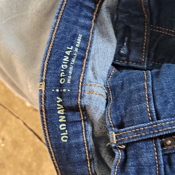 Old Navy Original dark-wash Jeans: 14 Tall/Long - Picture 2 of 4